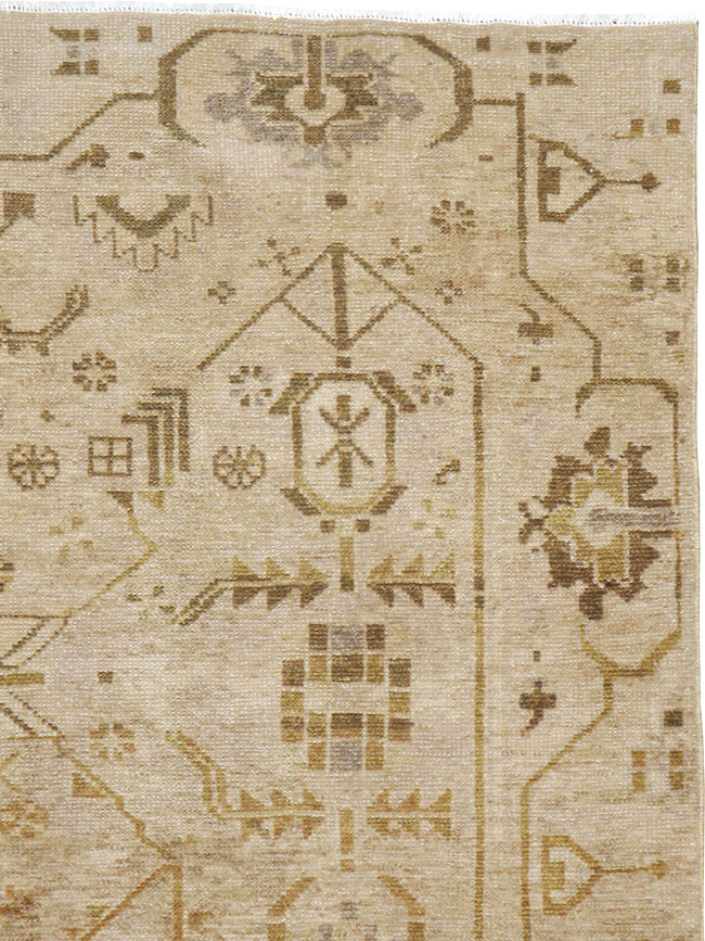 Vintage Persian Malayer Rug, No.23555 - Gsblank