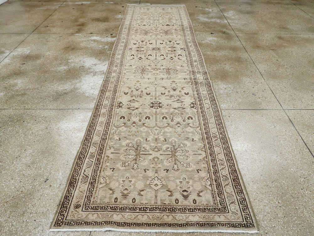 Vintage Persian Malayer Runner, No.23556 - Gsblank