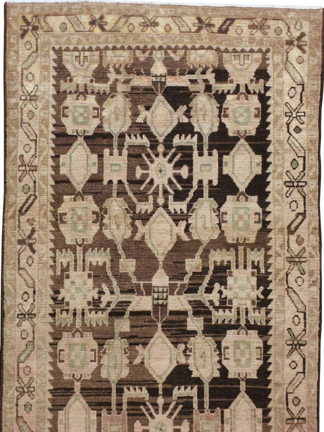 Vintage Persian Malayer Runner, No.23560 - Gsblank