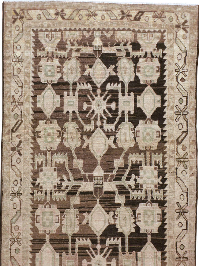 Vintage Persian Malayer Runner, No.23560 - Gsblank