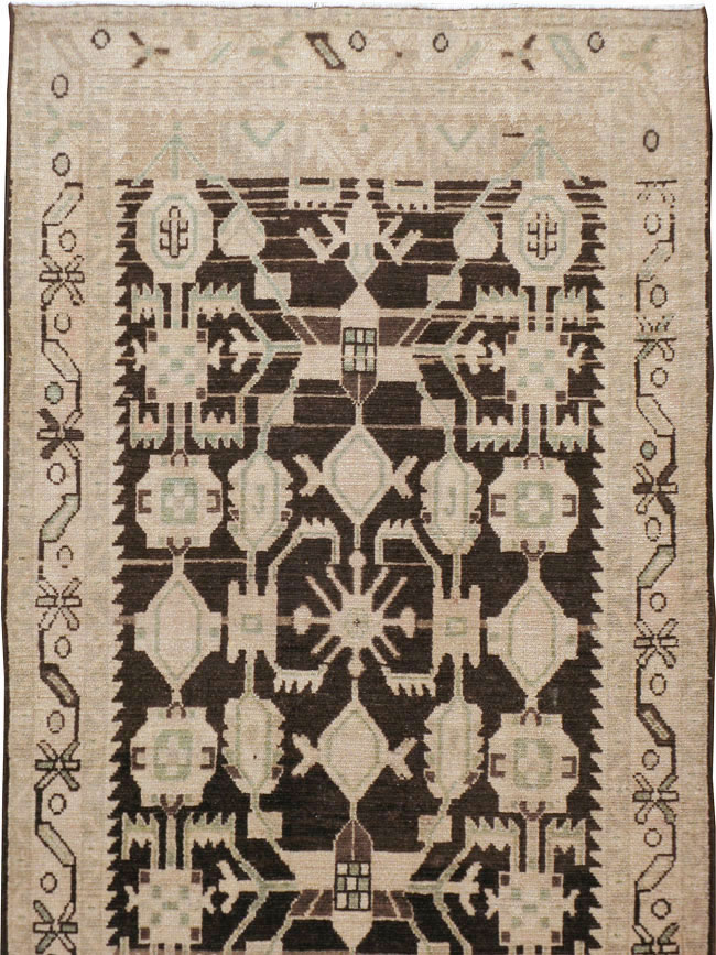 Vintage Persian Malayer Runner, No.23560 - Gsblank