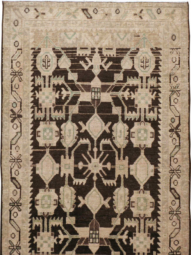 Vintage Persian Malayer Runner, No.23560 - Gsblank