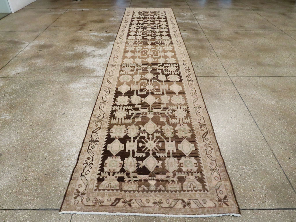 Vintage Persian Malayer Runner, No.23560 - Gsblank