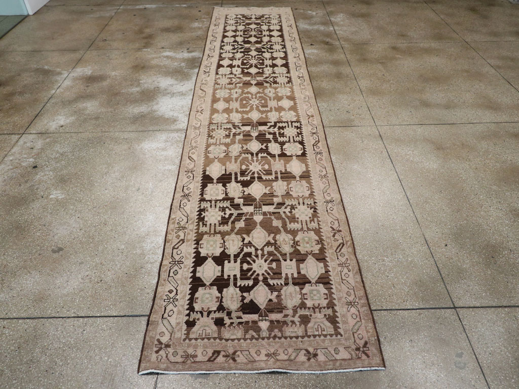 Vintage Persian Malayer Runner, No.23560 - Gsblank