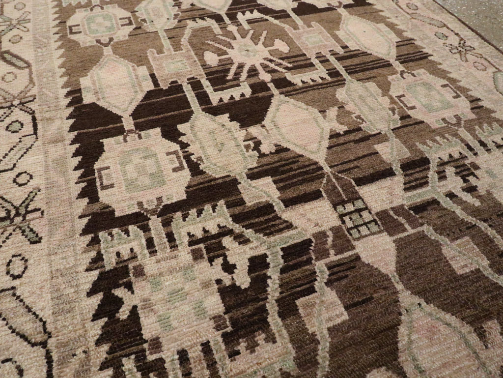 Vintage Persian Malayer Runner, No.23560 - Gsblank