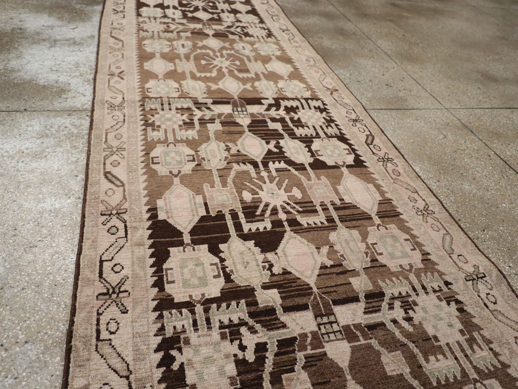 Vintage Persian Malayer Runner, No.23560 - Gsblank