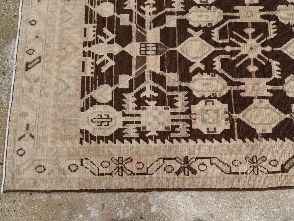 Vintage Persian Malayer Runner, No.23560 - Gsblank