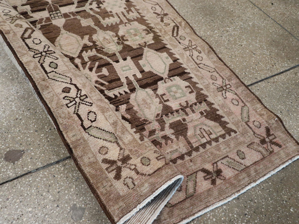 Vintage Persian Malayer Runner, No.23560 - Gsblank