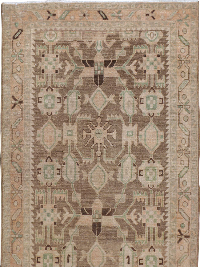 Vintage Persian Malayer Runner, No.23561 - Gsblank