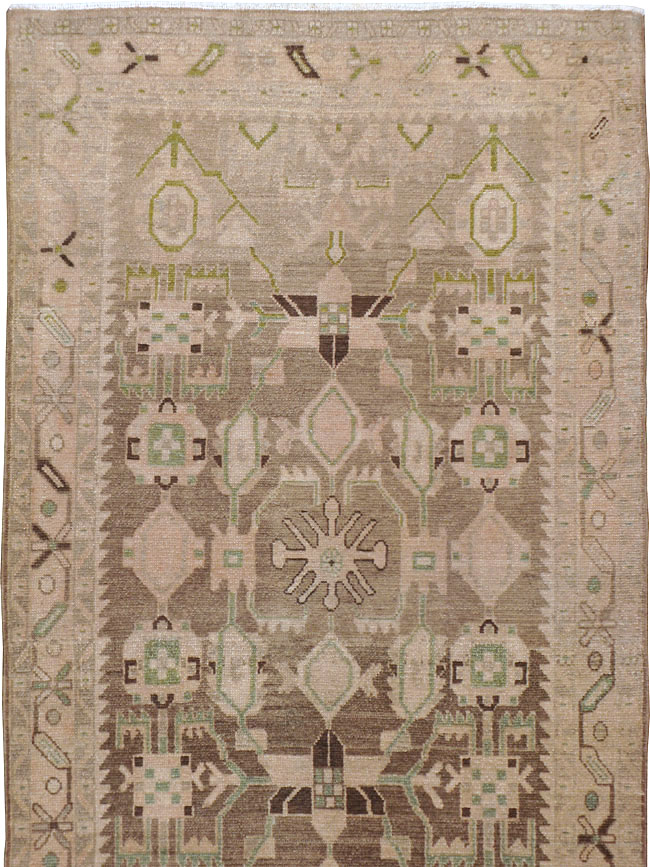 Vintage Persian Malayer Runner, No.23561 - Gsblank