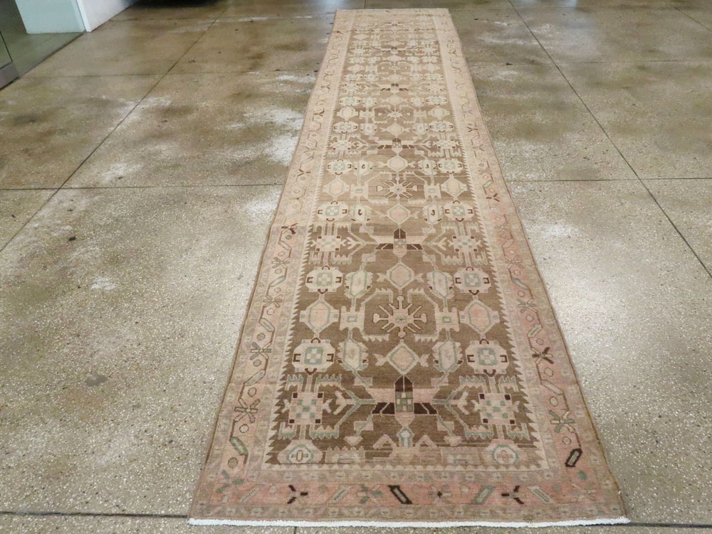 Vintage Persian Malayer Runner, No.23561 - Gsblank