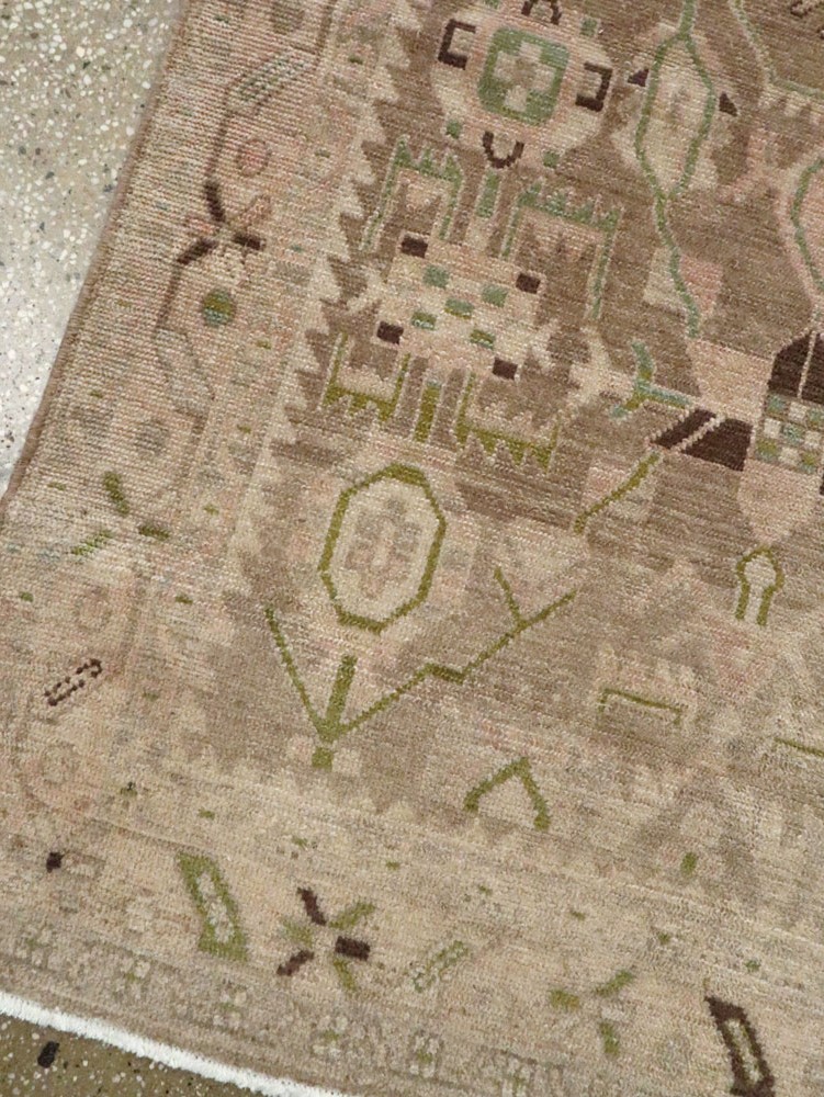 Vintage Persian Malayer Runner, No.23561 - Gsblank