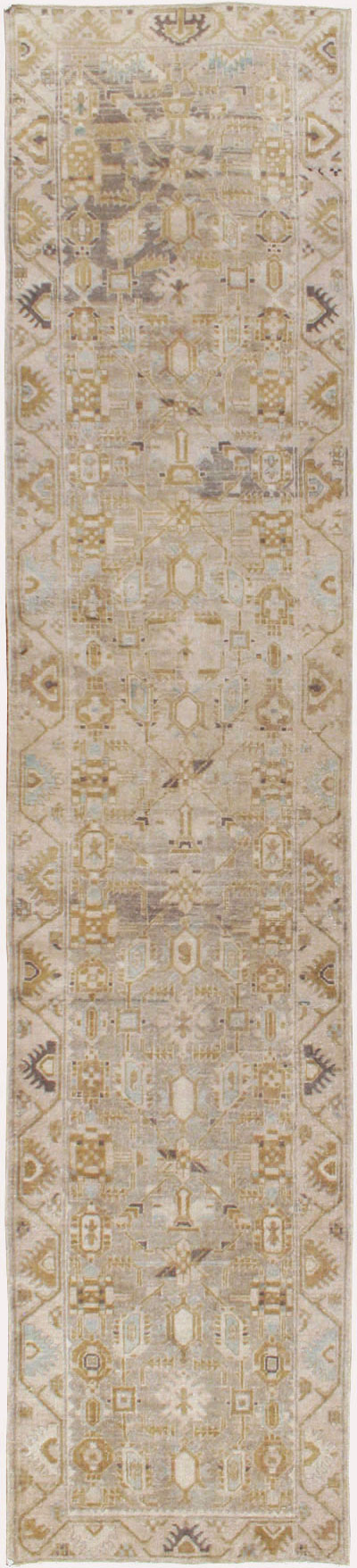 Vintage Persian Malayer Runner, No.23563 - Gsblank