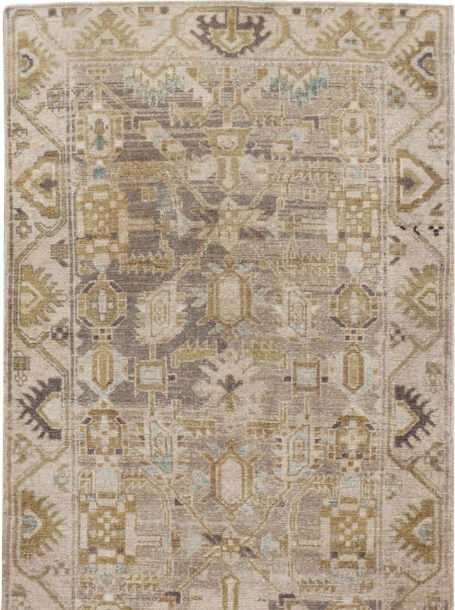 Vintage Persian Malayer Runner, No.23563 - Gsblank