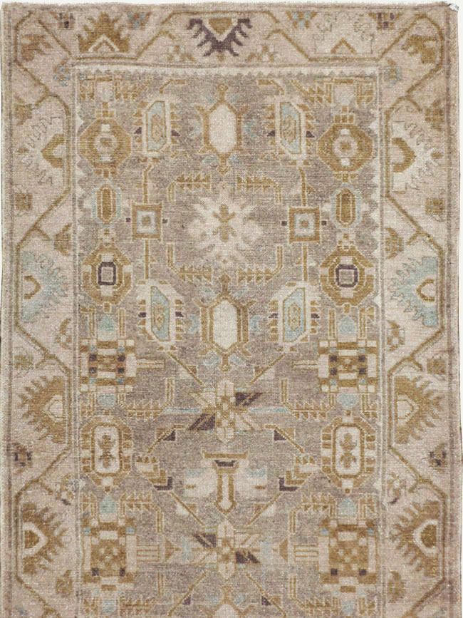Vintage Persian Malayer Runner, No.23563 - Gsblank