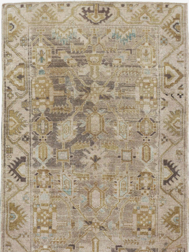Vintage Persian Malayer Runner, No.23563 - Gsblank