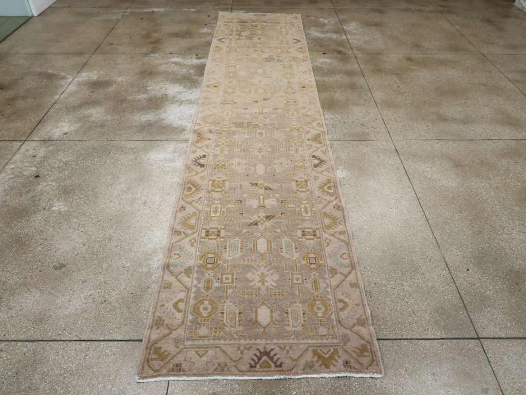 Vintage Persian Malayer Runner, No.23563 - Gsblank