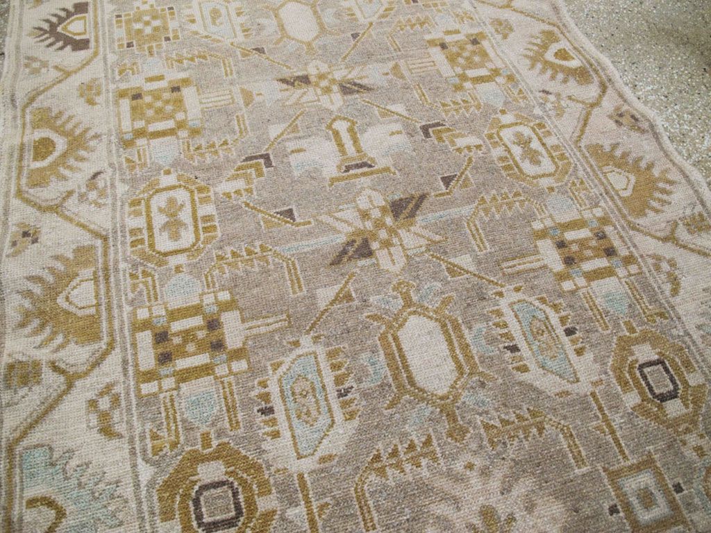 Vintage Persian Malayer Runner, No.23563 - Gsblank