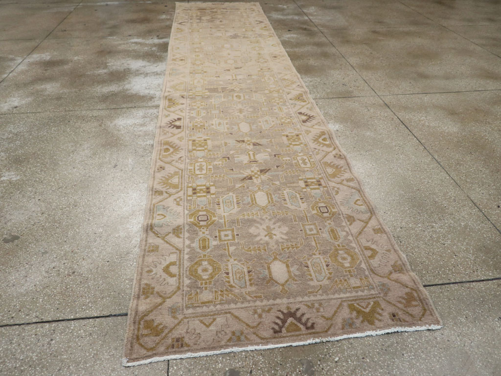 Vintage Persian Malayer Runner, No.23563 - Gsblank