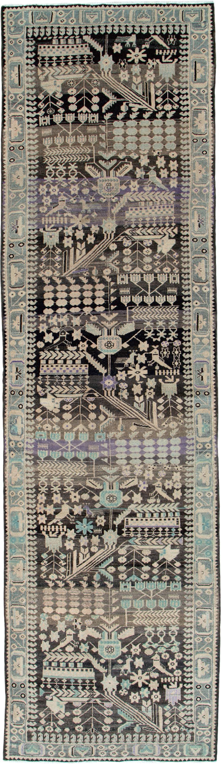 Vintage Persian Malayer Runner, No.23564 - Gsblank