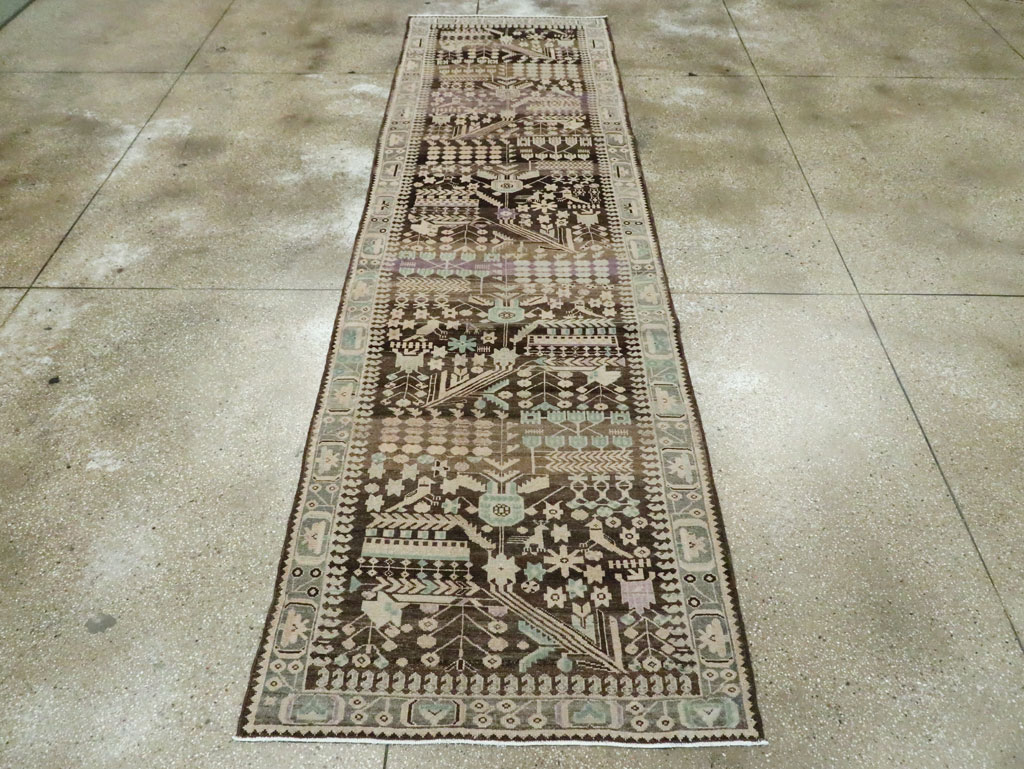 Vintage Persian Malayer Runner, No.23564 - Gsblank