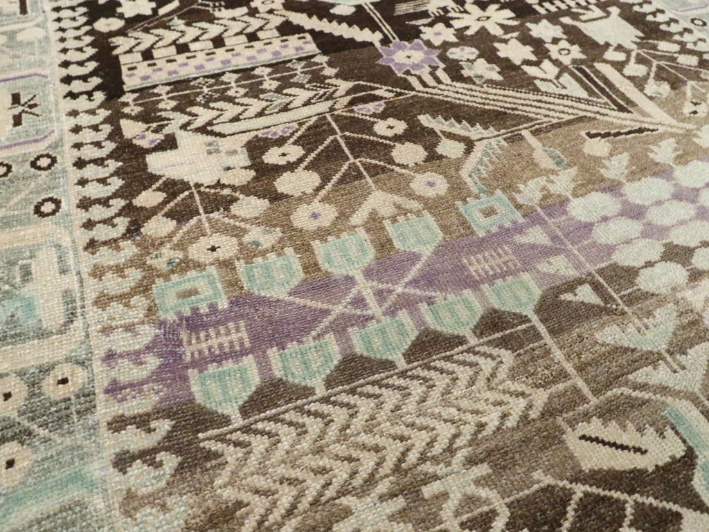 Vintage Persian Malayer Runner, No.23564 - Gsblank