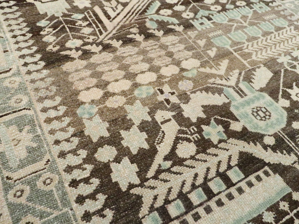 Vintage Persian Malayer Runner, No.23564 - Gsblank