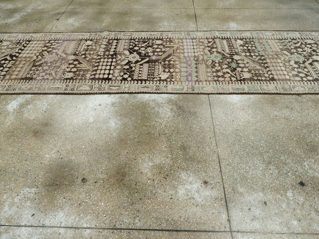 Vintage Persian Malayer Runner, No.23564 - Gsblank