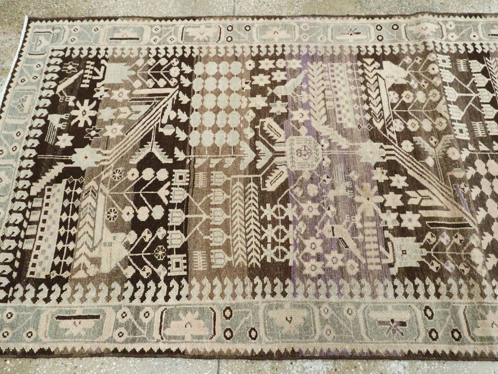 Vintage Persian Malayer Runner, No.23564 - Gsblank