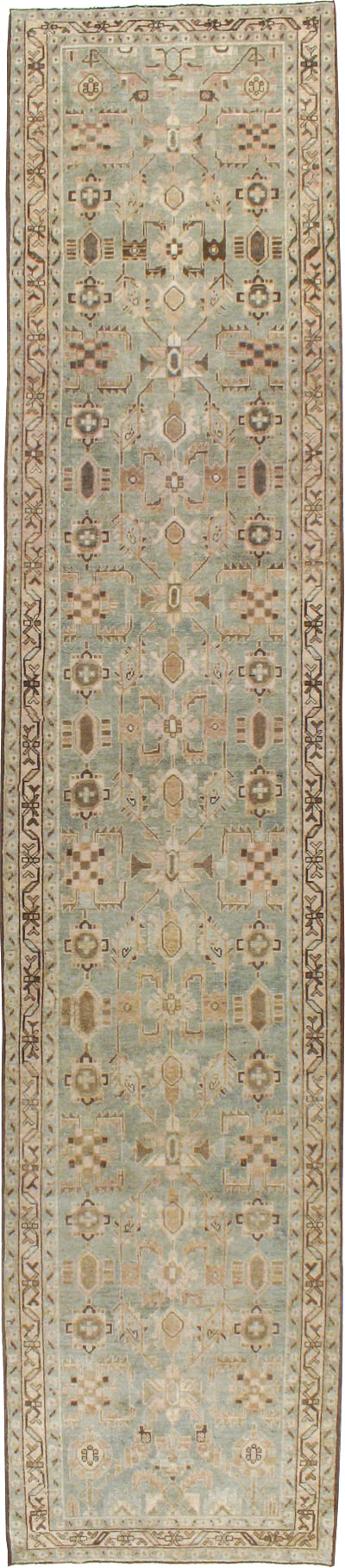 Vintage Persian Malayer Runner, No.23565 - Gsblank