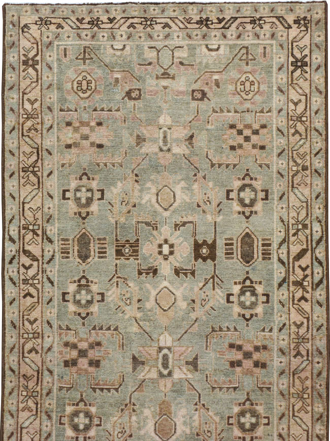Vintage Persian Malayer Runner, No.23565 - Gsblank