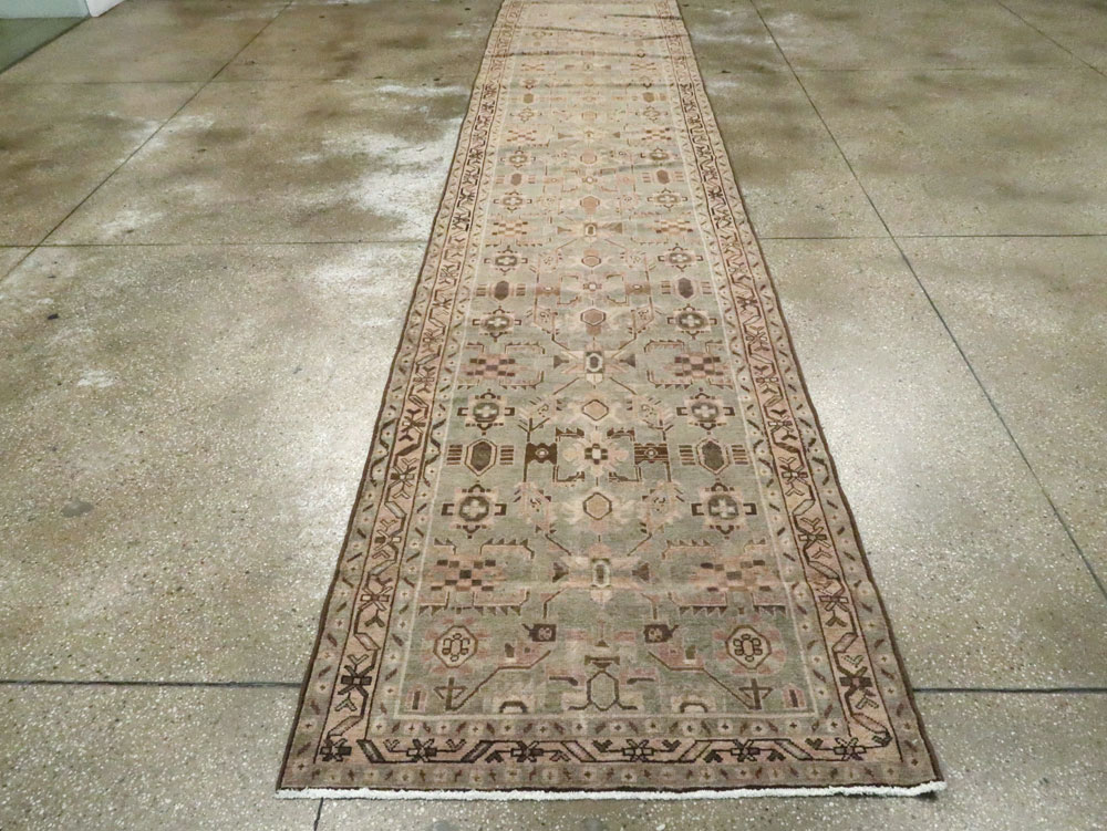 Vintage Persian Malayer Runner, No.23565 - Gsblank