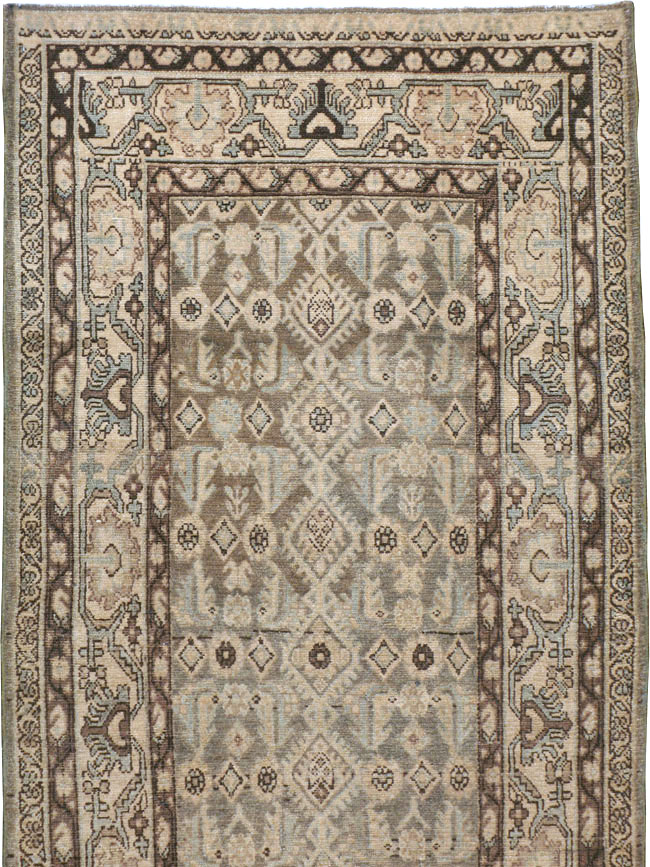 Vintage Persian Malayer Runner, No.23569 - Gsblank