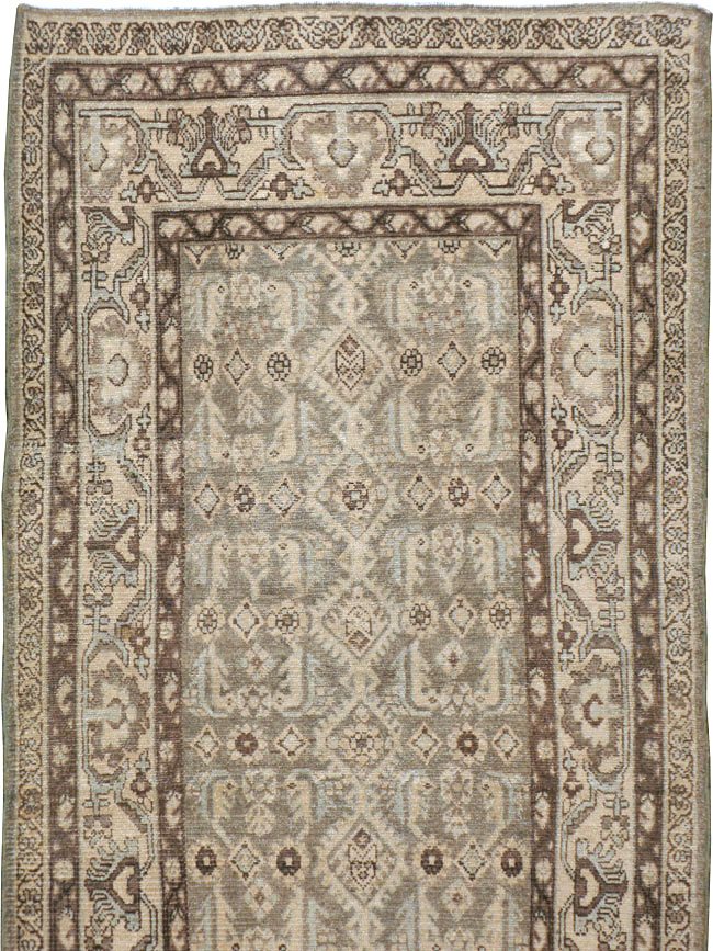 Vintage Persian Malayer Runner, No.23569 - Gsblank