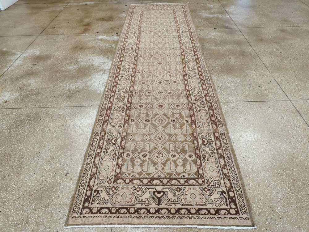 Vintage Persian Malayer Runner, No.23569 - Gsblank