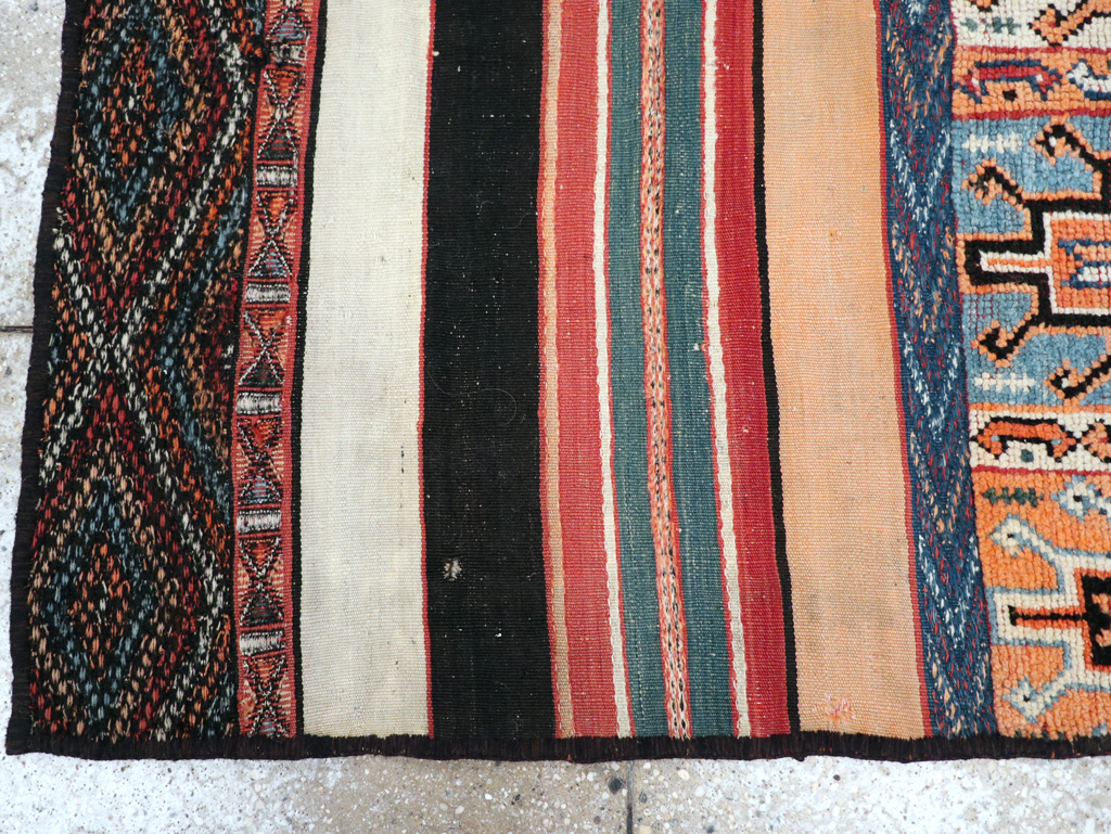 Vintage Persian Flat-weave Kilim, No.23578 - Gsblank