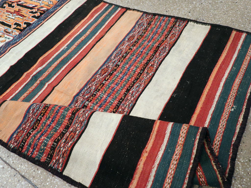 Vintage Persian Flat-weave Kilim, No.23578 - Gsblank