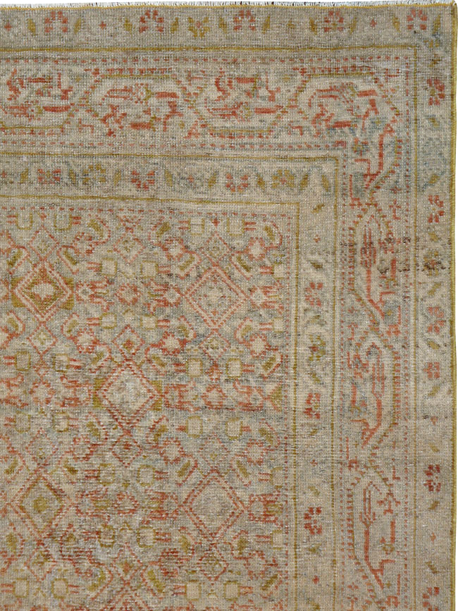 Vintage Persian Malayer Rug, No.23579 - Gsblank