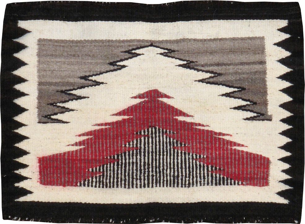 Vintage American Navajo Rug, No.23585 - Gsblank