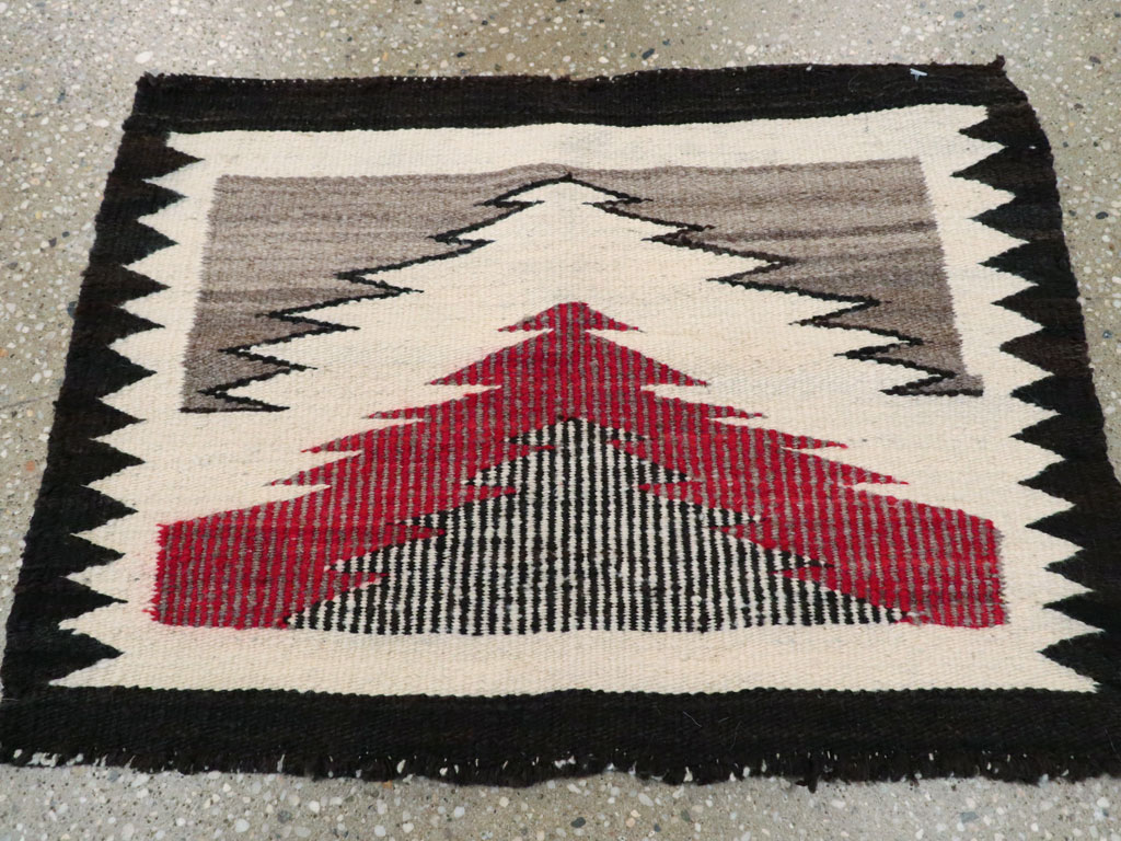Vintage American Navajo Rug, No.23585 - Gsblank