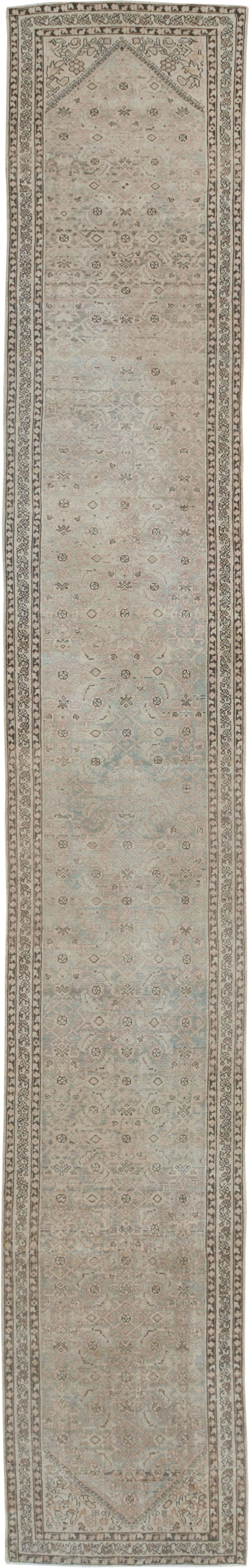 Vintage Persian Malayer Runner (Pair: 1 of 2), No.23592 - Gsblank