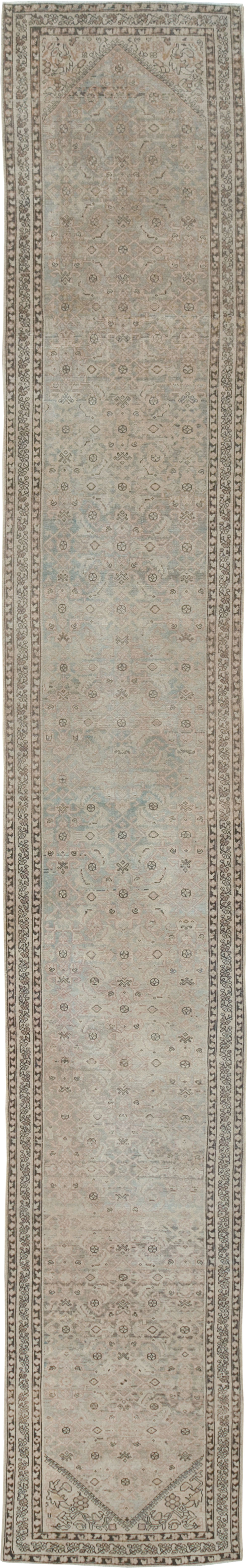 Vintage Persian Malayer Runner (Pair: 1 of 2), No.23592 - Gsblank