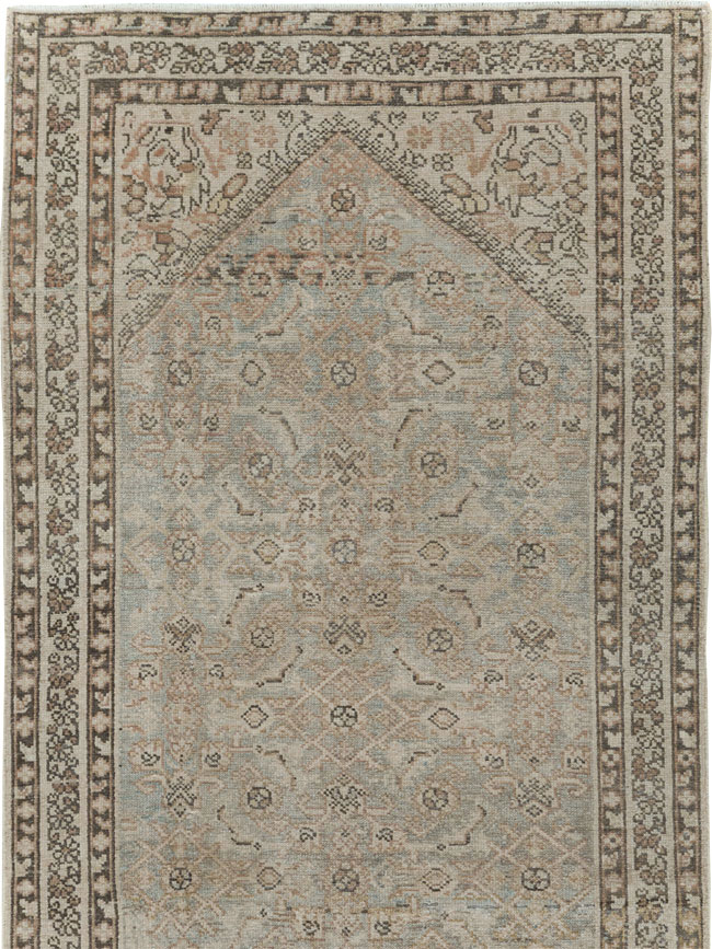 Vintage Persian Malayer Runner (Pair: 1 of 2), No.23592 - Gsblank