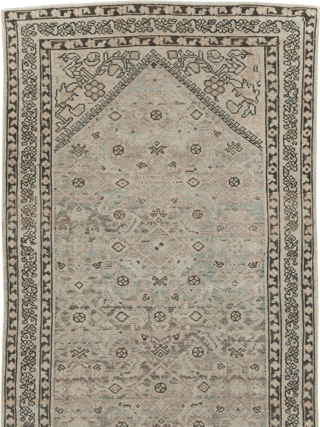 Vintage Persian Malayer Runner (Pair: 1 of 2), No.23592 - Gsblank