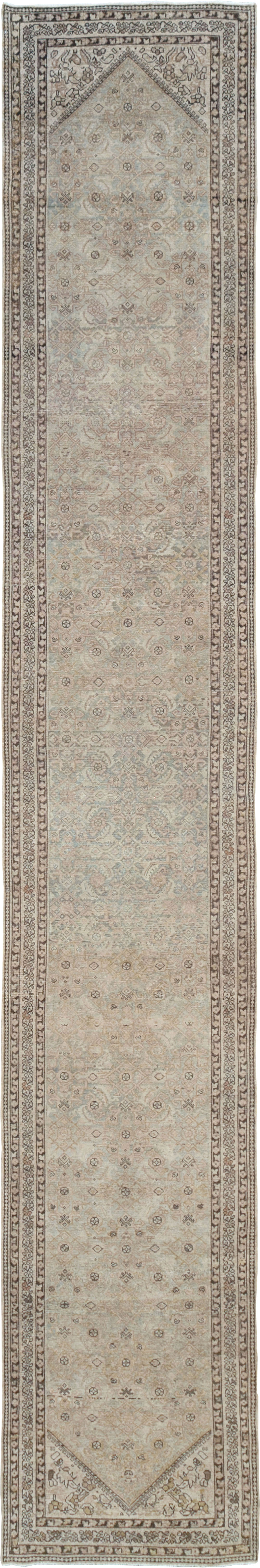 Vintage Persian Malayer Runner (Pair: 2 of 2), No.23593 - Gsblank