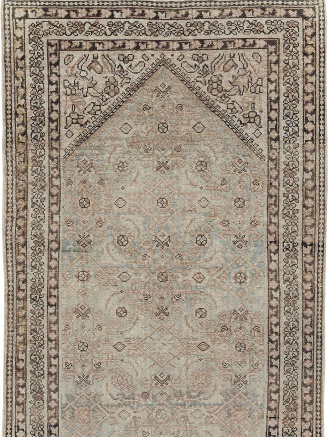 Vintage Persian Malayer Runner (Pair: 2 of 2), No.23593 - Gsblank