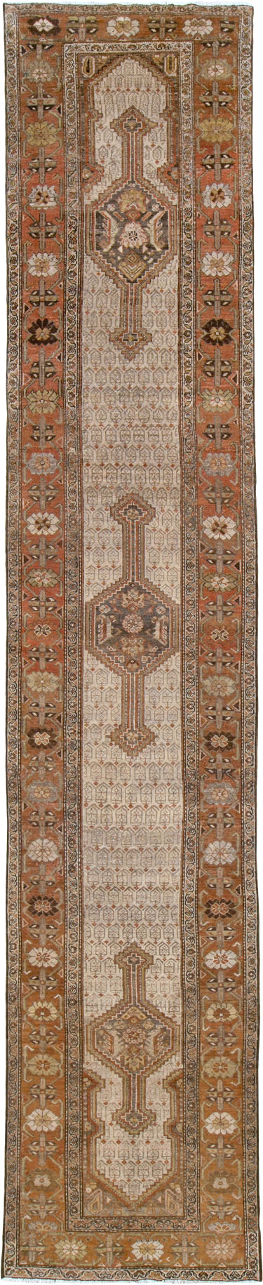 Vintage Persian Malayer Runner, No.23594 - Gsblank