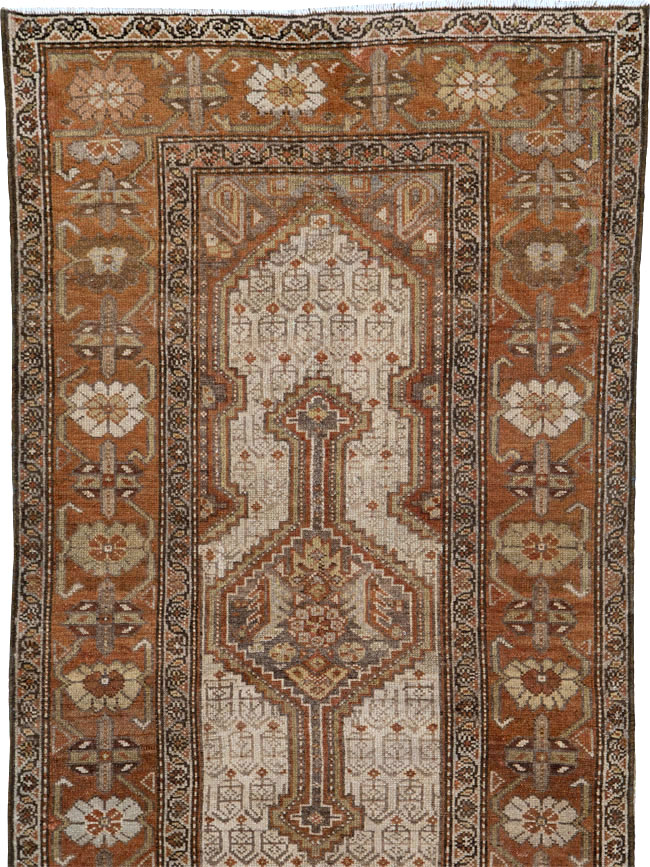 Vintage Persian Malayer Runner, No.23594 - Gsblank