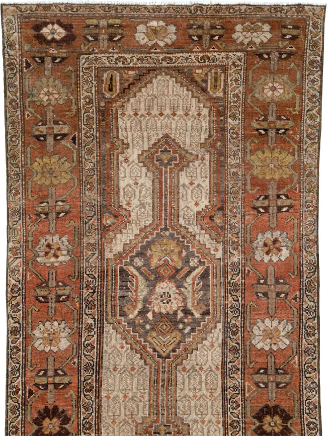 Vintage Persian Malayer Runner, No.23594 - Gsblank