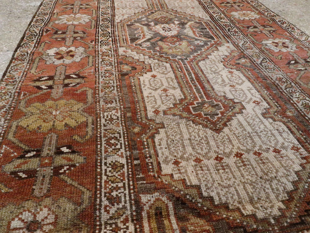 Vintage Persian Malayer Runner, No.23594 - Gsblank